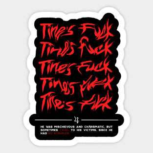 sad valentines Sticker